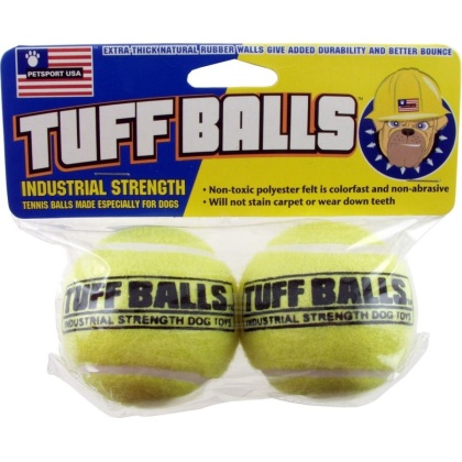 Petsport Tuff Ball Dog Toy - Original - 2 Pack