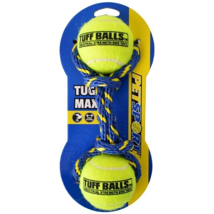Petsport Tug Max Tuff Balls Dog Toy - 1 Count