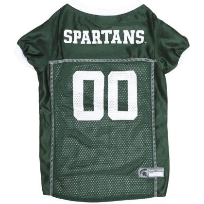 Pets First Michigan State Mesh Jersey for Dogs - Small