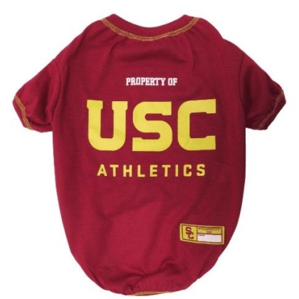 Pets First USC Tee Shirt for Dogs and Cats - X-Large