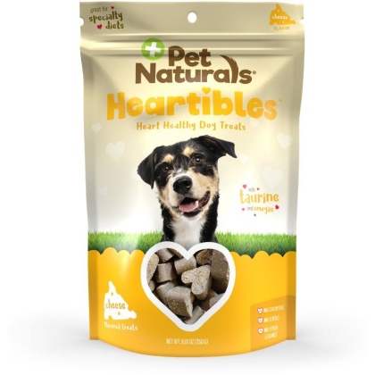 Pet Naturals Heartibles Dog Treats Cheese Flavor - 50 count