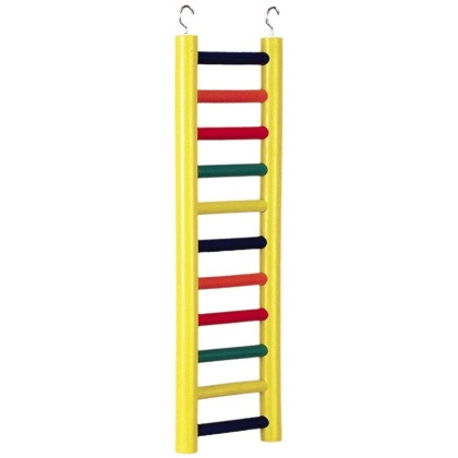 Prevue Carpenter Creations Hardwood Bird Ladder Assorted Colors - 11 Rung 18\