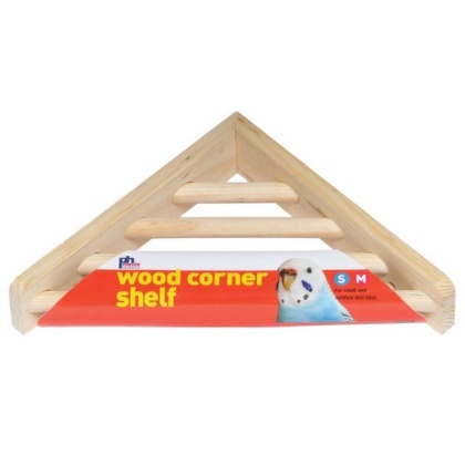 Prevue Wood Corner Shelf - 1 Pack - (7\