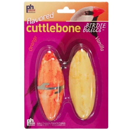 Prevue Birdie Basics Flavored Cuttlebone Orange and Vanilla Small 4\