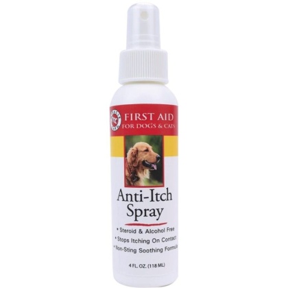 Miracle Care Anti-Itch Spray for Dogs and Cats - 4 oz
