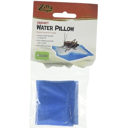 Zilla Cricket Water Pillows - 6 Pack