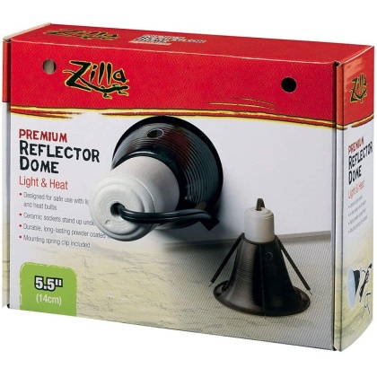 Zilla Premium Reflector Dome - Light & Heat - 5.5\