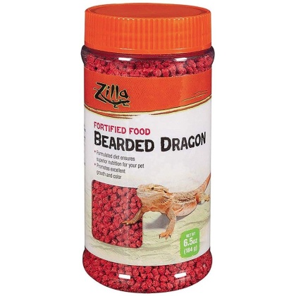 Zilla Bearded Dragon Food - 6.5 oz