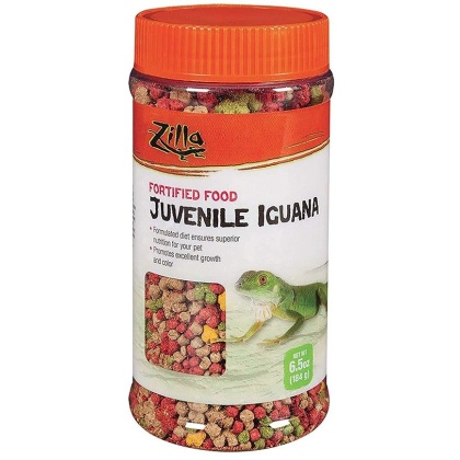 Zilla Fortified Food for Juvenile Iguanas - 6.5 oz