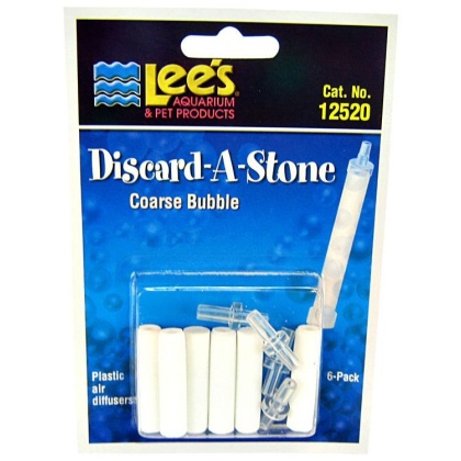 Lees Discard-A-Stone Coarse Bubble - 6 Pack