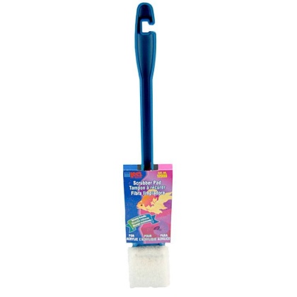 Lees Glass or Acrylic Scrubber with Long Handle - Scrubber with 11\