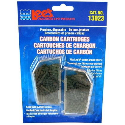 Lees Disposable Premium Carbon Cartridges - 2 Pack
