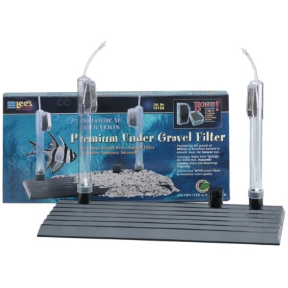 Lees Premium Under Gravel Filter for Aquariums - 15/20H gallon