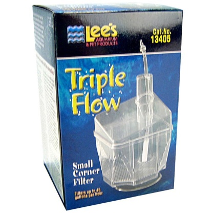 Lees Triple Flow Corner Filter - Small - 3.25\