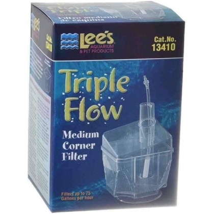 Lees Triple Flow Corner Filter - Medium - 3.5\